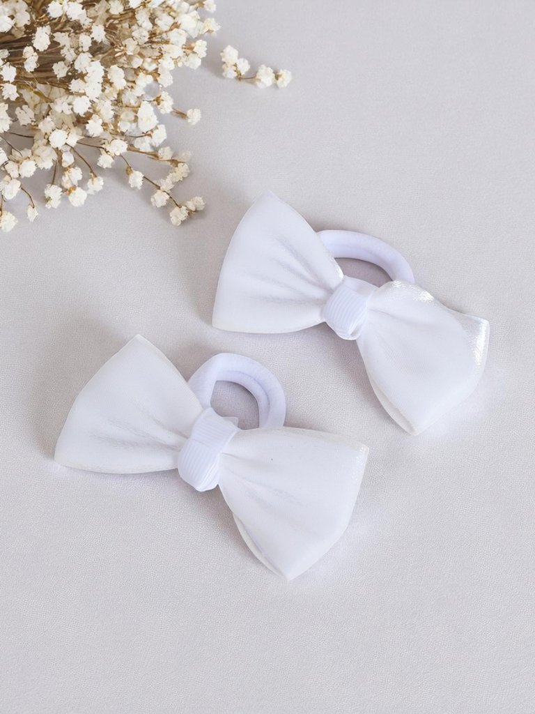 Royalfashion 2 matu gumiju komplekts ar bantītēm