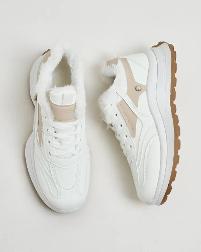 Royalfashion Sieviešu siltinātas kedas Terib