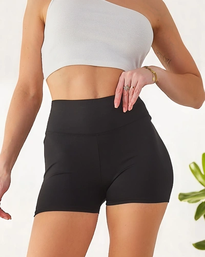 Royalfashion Хлопковые спортивные шорты леггинсы для женщин