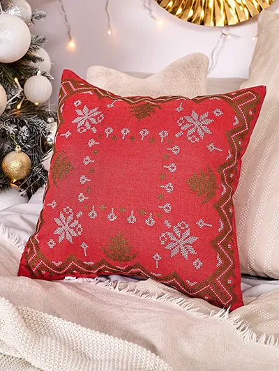Royalfashion Decorative Christmas cushion cover