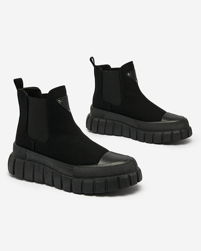 Royalfashion Black women's high sneakers Nexeri