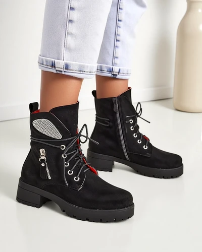 Royalfashion Women's ankle boots worker Volio