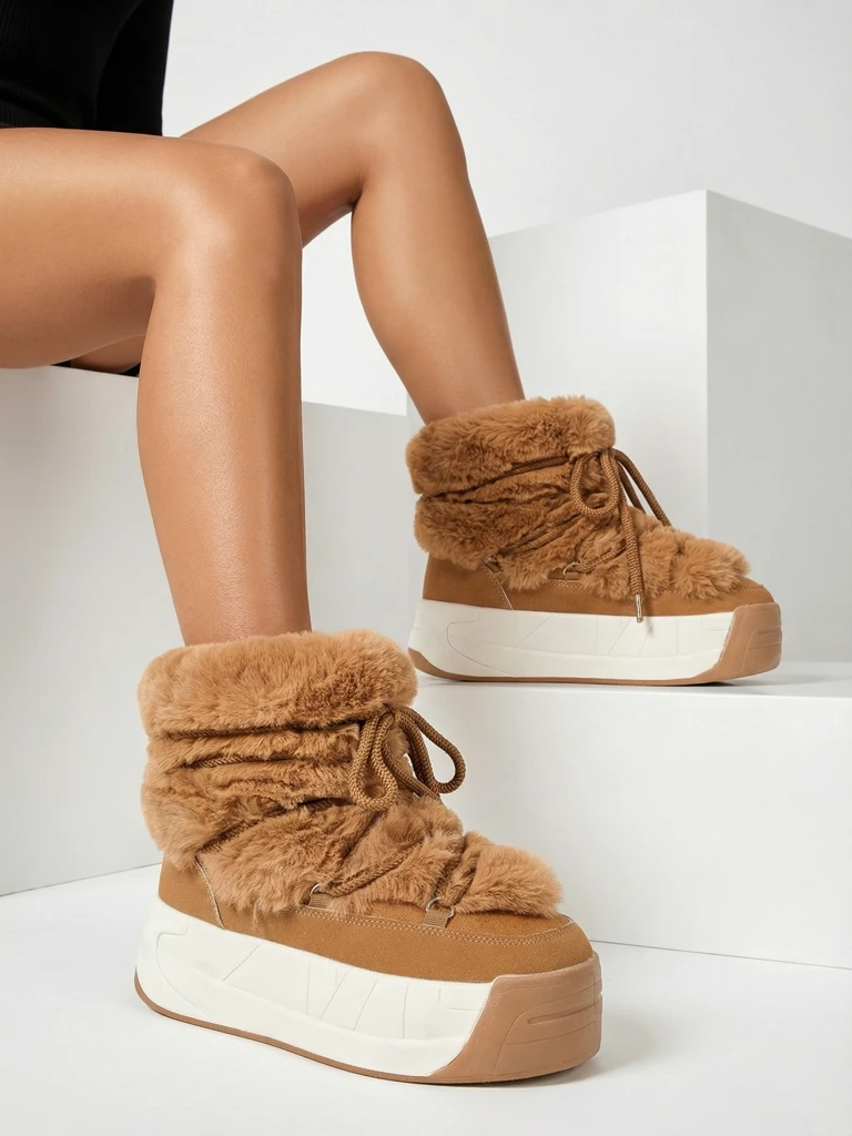 Royalfashion Women's Snow Boots Rozuri