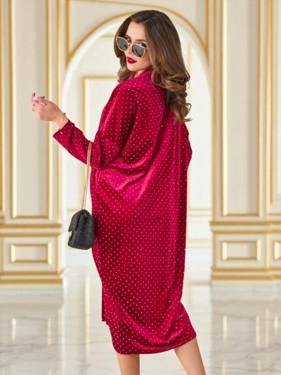Royalfashion Women's dress with gathering