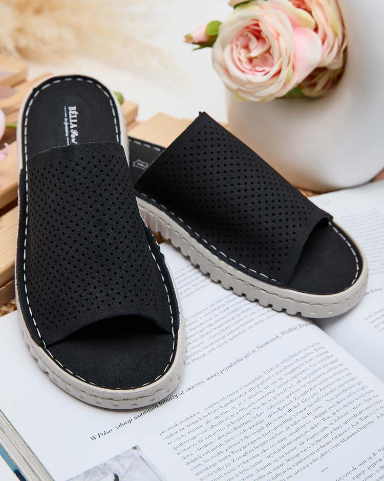 Royalfashion Женские ажурные шлепанцы Ererra