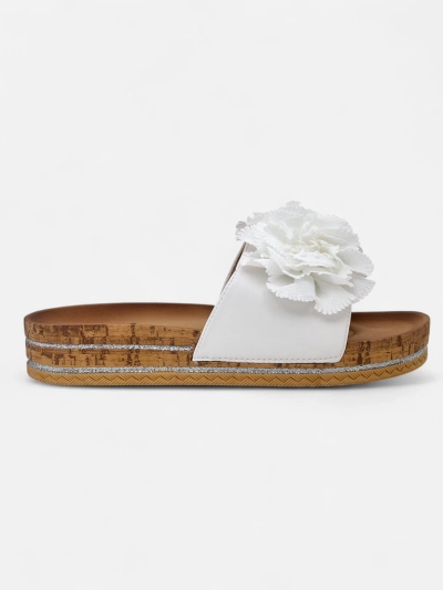 Женские ш slippers Royalfashion с цветами Focce