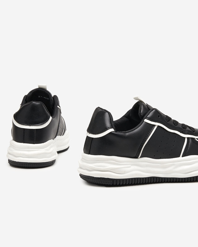 Black women's sports shoes with Dekavi inserts - Footwear
