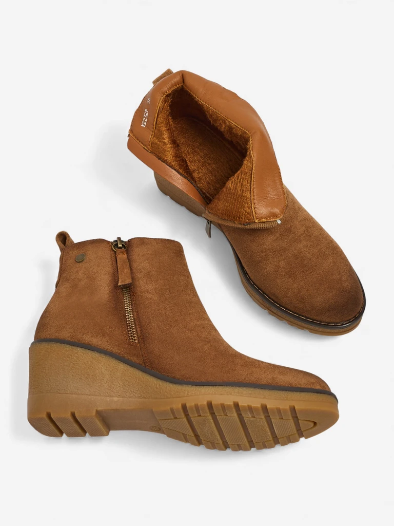 Zarrico Women's Wedge Ankle Boots