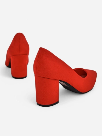 Royalfashion Women's eco suede pumps Ugandes