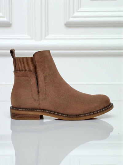 Women's Chelsea-style ankle boots made of eco-suede Veysi