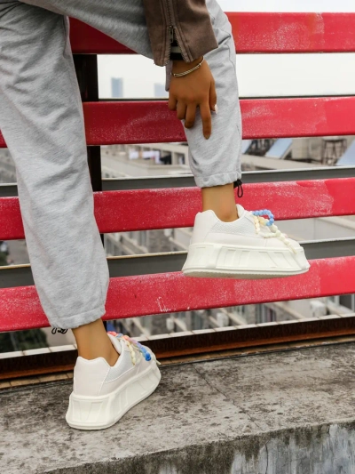 Royalfashion Women's Platform Sneakers Venusoe