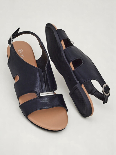 Royalfashion Women's Flat Sole Comfort Sandals