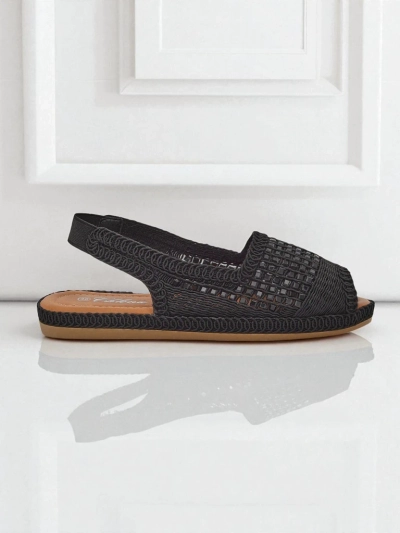 Sieviešu sandales, sieviešu espadrilju sandales ar rhinestones Belle Sparkle