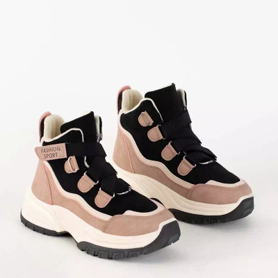 OUTLET Filippa pink insulated women's sports shoes - Footwear
