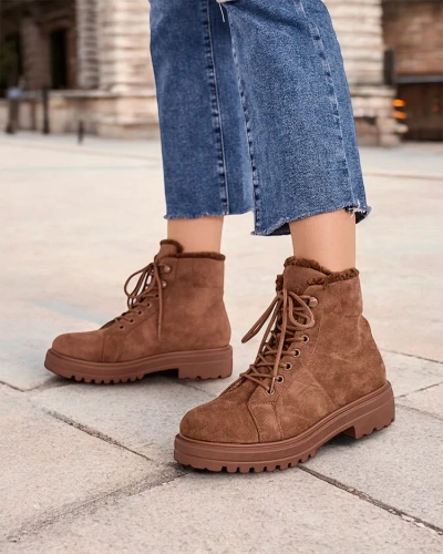 Royalfashion Women's lace-up ankle boots Vesot