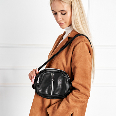 Ladies' black shoulder bag - Accessories