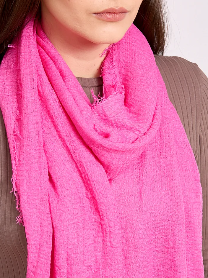 Royalfashion Легко смятый женский шарф