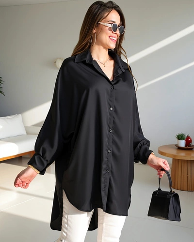 Royalfashion Long women's oversized shirt