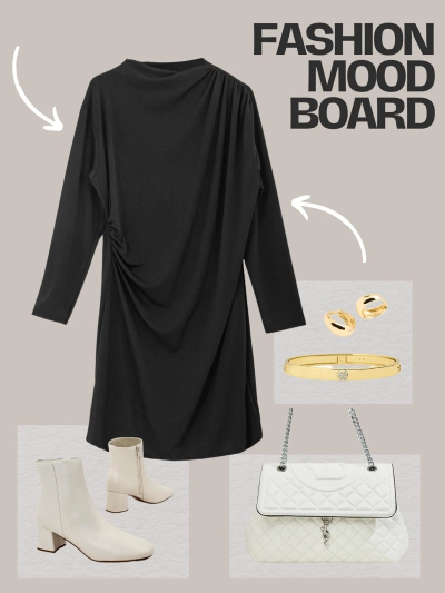 Royalfashion Sieviešu auduma kleita