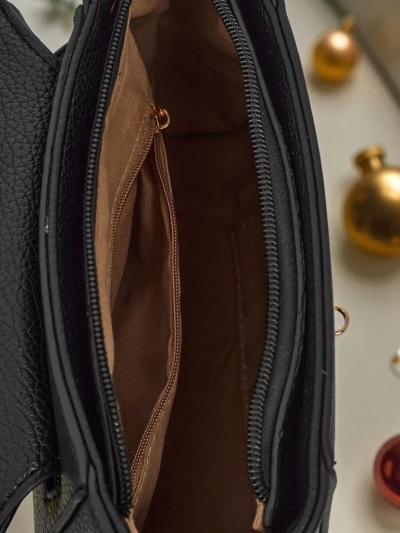 Small women's eco-leather bag Fioren