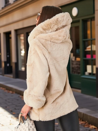 Royalfashion Women's faux fur Jacket