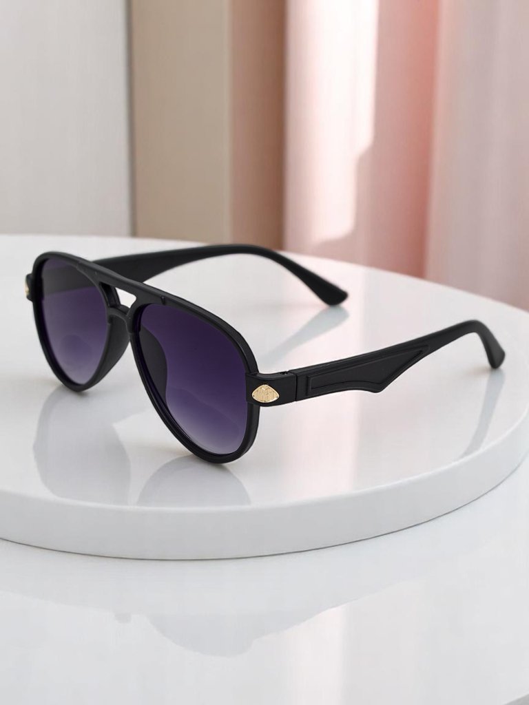Royalfashion Sunglasses with decorative earpieces Shadow Aviator