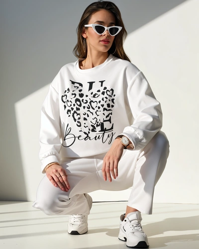 Royalfashion Sieviešu viskozes komplekts ar apdruku