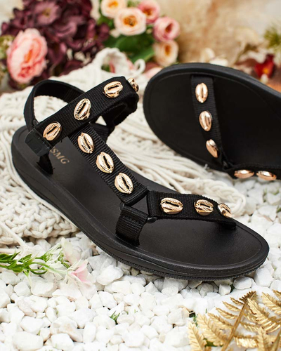 Royalfashion Sieviešu sporta sandales ar gliemežvākiem Ediss