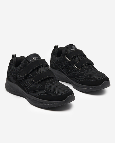 Men's black Beniros Velcro shoes - Footwear