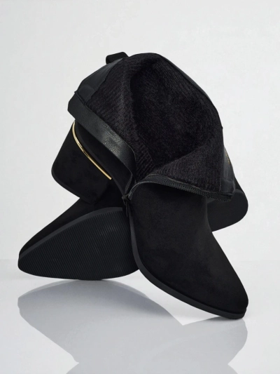 Women's Calyssa Faux Suede Heeled Ankle Boots