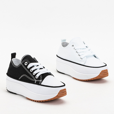 Black Women's Platform Trainers Trenicso - Footwear