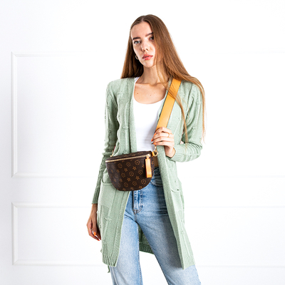 Rakstaina sieviešu brūna nieres soma - Aksesuāri