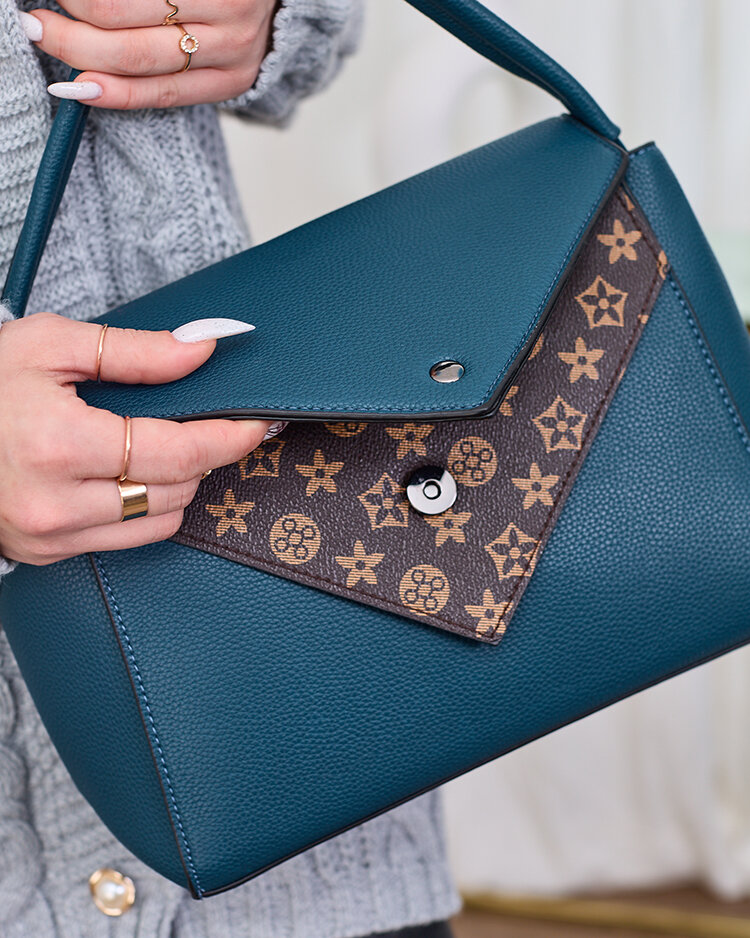 Royalfashion Blue Women's Handbag