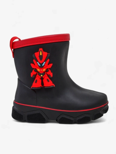 Royalfashion Children's rubber boots with Power Robot