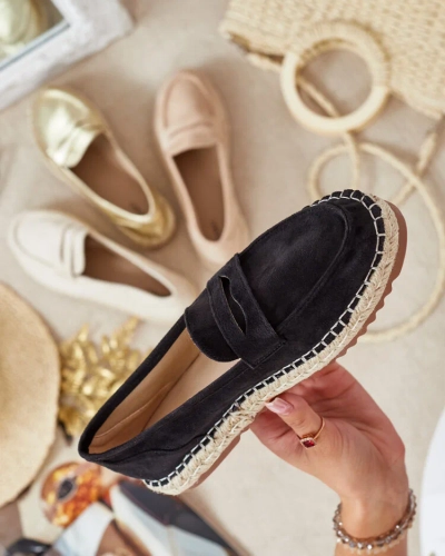 Royalfashion Sieviešu zamšādas mokasīni eko Monum