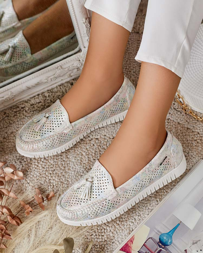 Royalfashion Women's openwork moccasins Molaffa