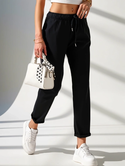 Royalfashion Simple women's fabric pants