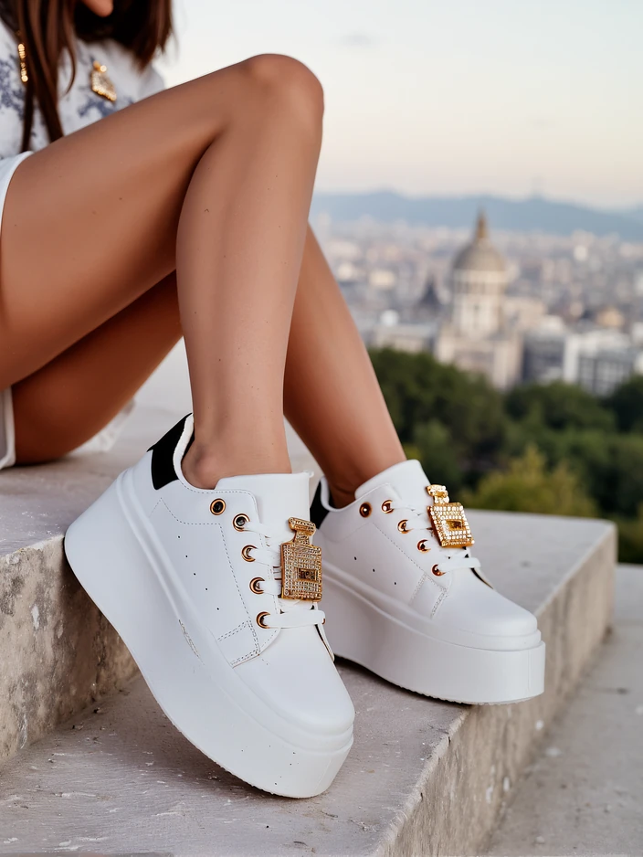 Royalfashion Женские спортивные кроссовки на платформе Oviger