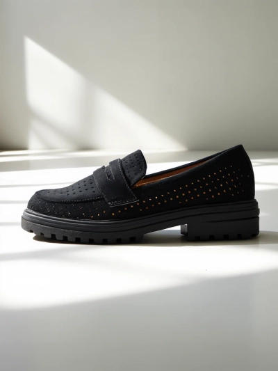 Royalfashion Women's perforated loafers Filoz