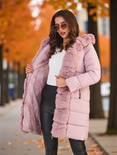 Royalfashion Sieviešu jaka ar atsvaraemām piedurklapēm