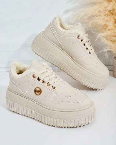 Royalfashion Утепленные женские кроссовки с мехом Rozit