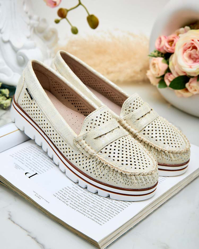 Royalfashion Sieviešu ažūra mokasīni Leteller