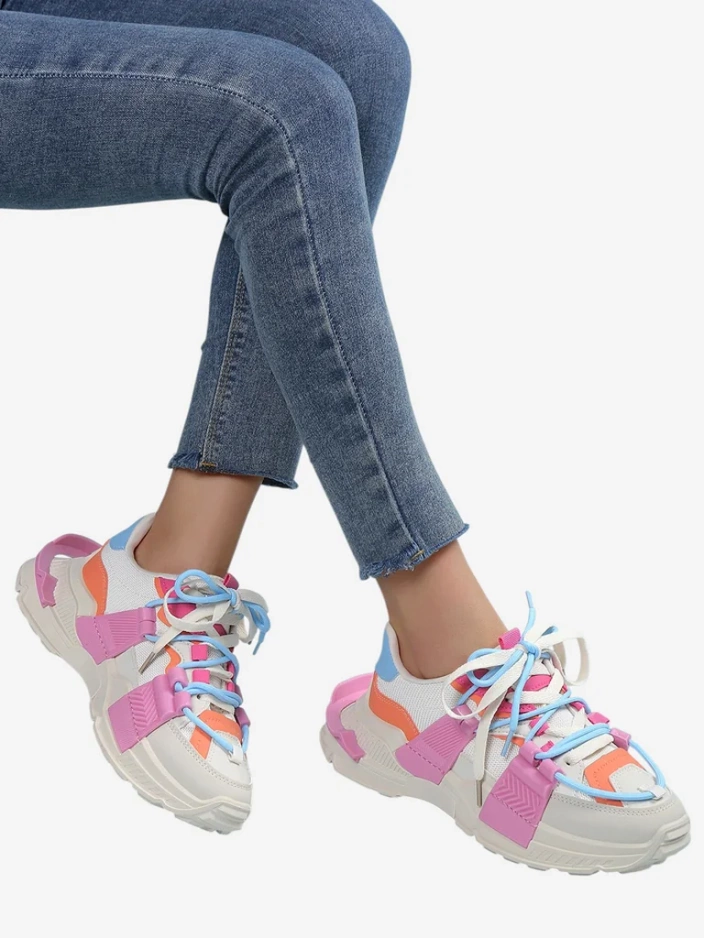 Кроссовки Royalfashion для женщин с резиновыми вставками Bubble