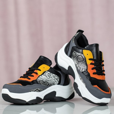 Black ugly shoes with inserts Nicaragua - Footwear