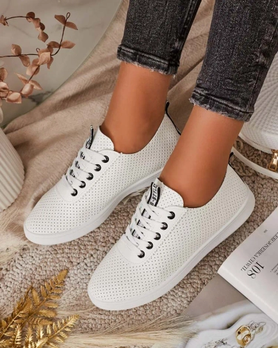 Royalfashion Women's Umurra Openwork Sneakers