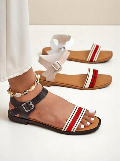 Royalfashion Sieviešu sandales ar plakanām zolēm Naya