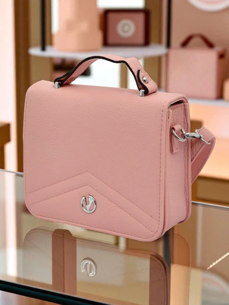 Royalfashion Mazs sieviešu rokassomiņa no ekoloģiskās ādas Vintage Moderno