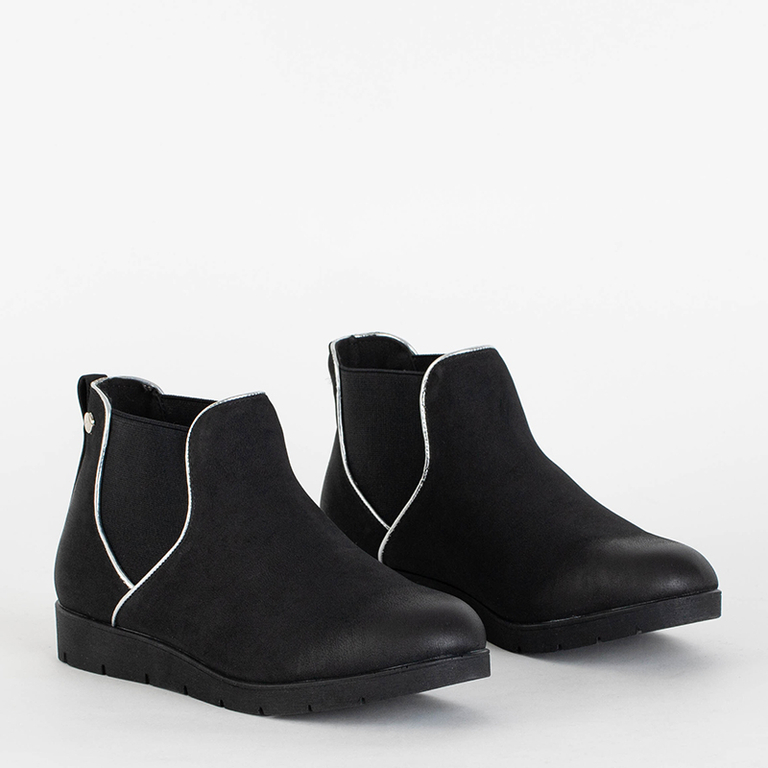 OUTLET Elegant boots for women black Zulla- Footwear