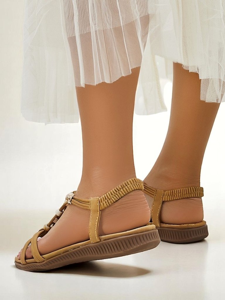 Royalfashion Sieviešu sandales ar rotājumiem Imen