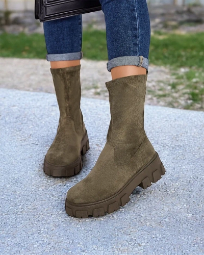 Royalfashion Sieviešu platformas zābaki Firo